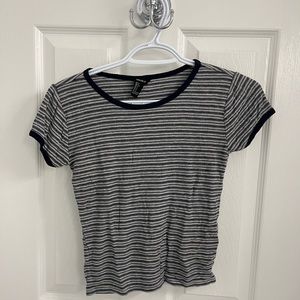 Small Forever 21 Striped Soft Tee